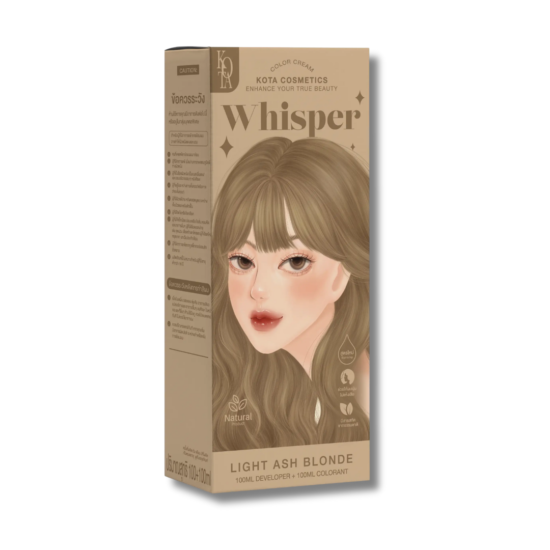 Kota Whisper Light Ash Blonde 100ml Kota Whisper Light Ash Blonde 100ml